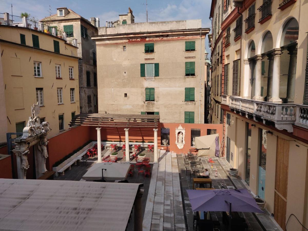 Una Finestra Speciale Su Palazzo Rosso. Monolocale ジェノヴァ エクステリア 写真